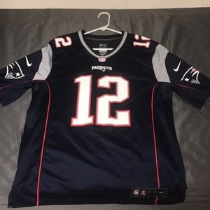 Tom Brady Nike #12 Jersey